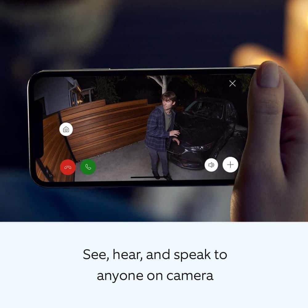 Spotlight Cam Plus, Battery – Smart Security Video Camera with LED Lights, 2-Way Talk, and Color Night Vision (Black)