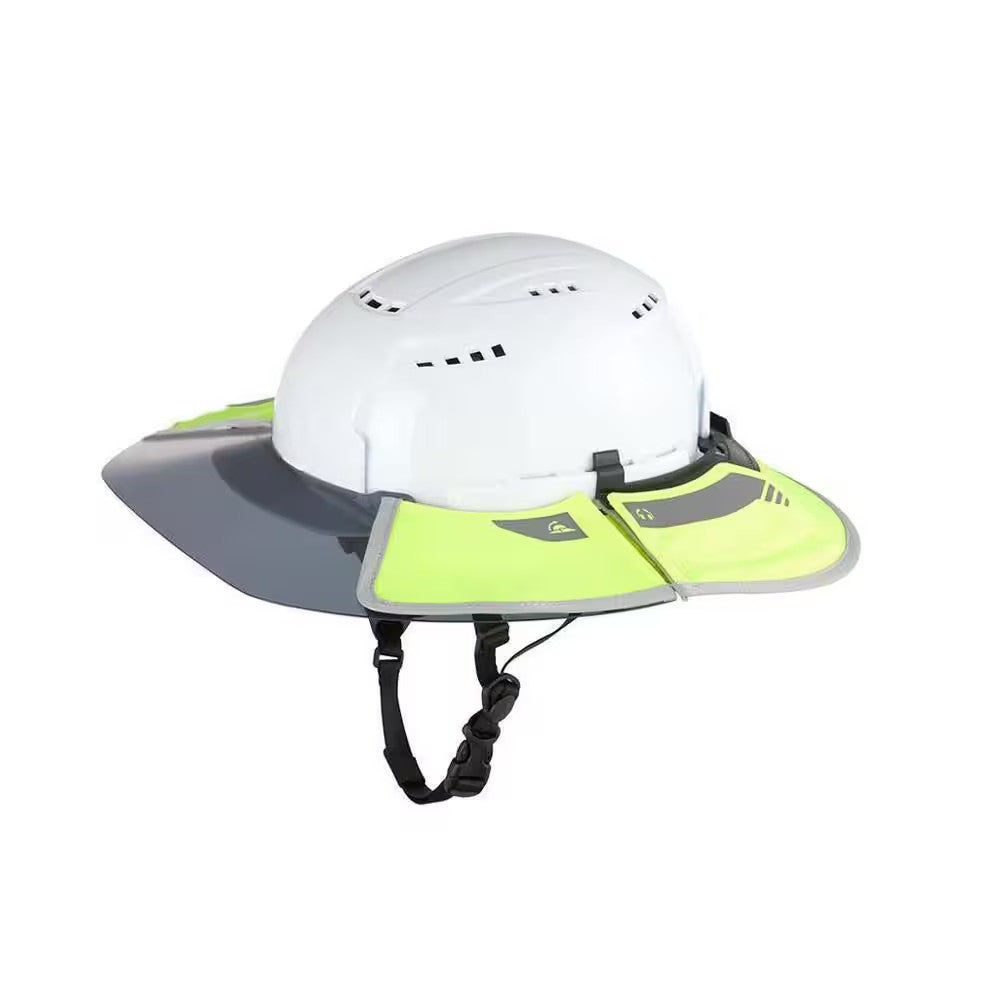 BOLT Outdoor Sun Visor – Yellow High Visibility Tinted Brim with 360° UV Protection