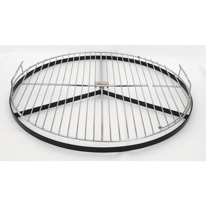 Spin Grate Rotating Grate for 22" Kettle Grills – Heavy-Duty Nickel-Plated Steel BBQ Grill Grate Replacement