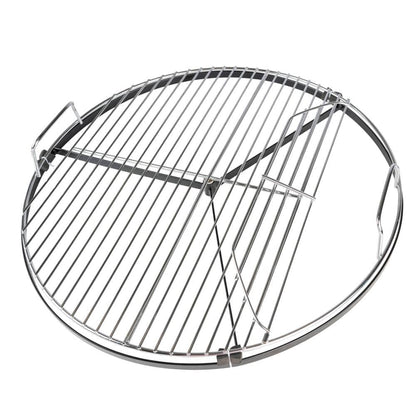 Spin Grate Rotating Grate for 22" Kettle Grills – Heavy-Duty Nickel-Plated Steel BBQ Grill Grate Replacement