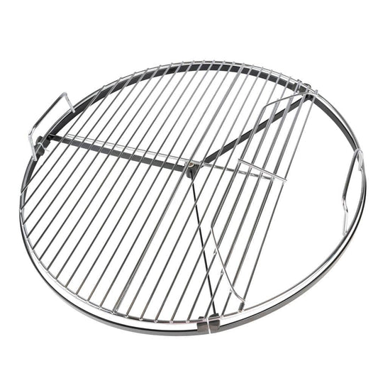 Spin Grate Rotating Grate for 22" Kettle Grills – Heavy-Duty Nickel-Plated Steel BBQ Grill Grate Replacement