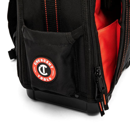 14 in. Tradesman Tool Backpack – Heavy-Duty 1680D Polyester with 43 Pockets