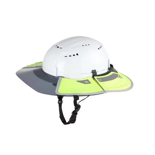 BOLT Outdoor Sun Visor – Yellow High Visibility Tinted Brim with 360° UV Protection