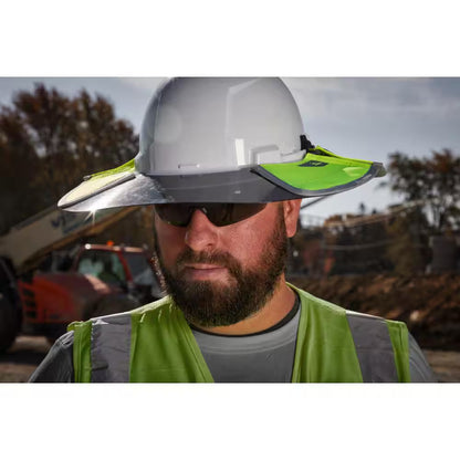 BOLT Outdoor Sun Visor – Yellow High Visibility Tinted Brim with 360° UV Protection